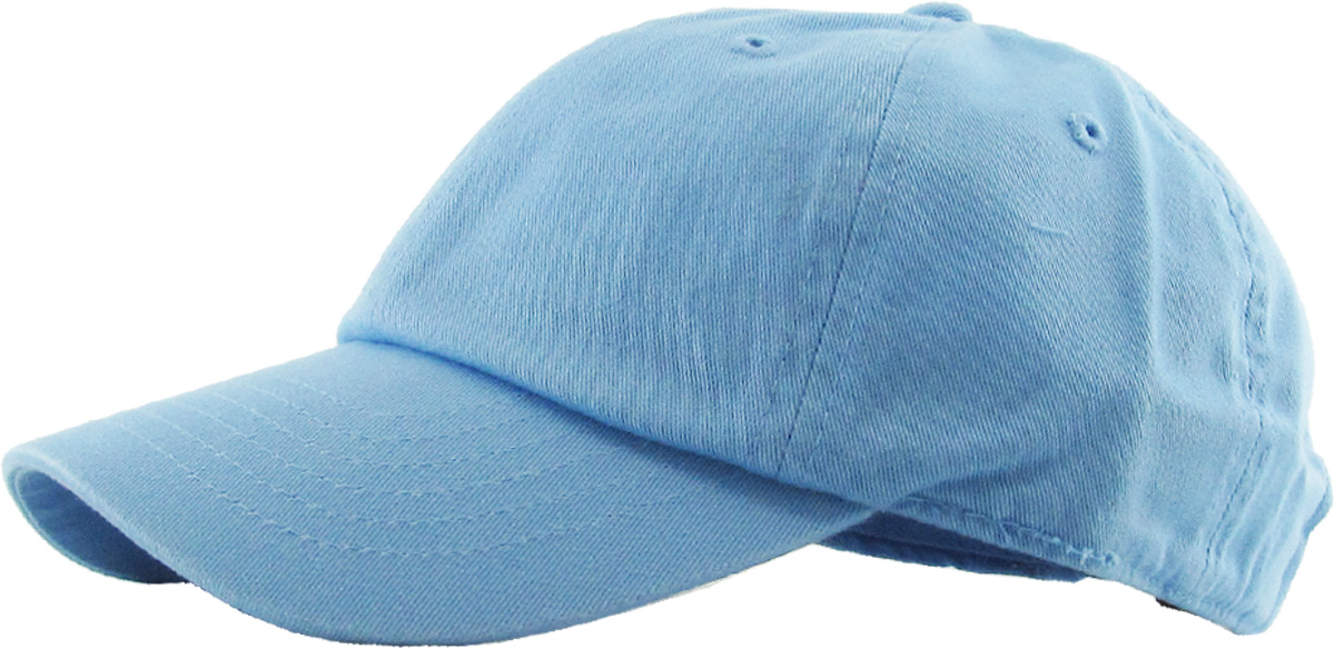 Sky Blue youth low profile rear view